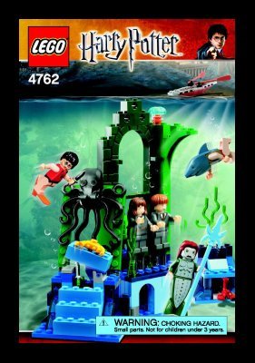 Notice / Instructions de Montage - LEGO - 4762 - Rescue From The Merpeople: Page 1