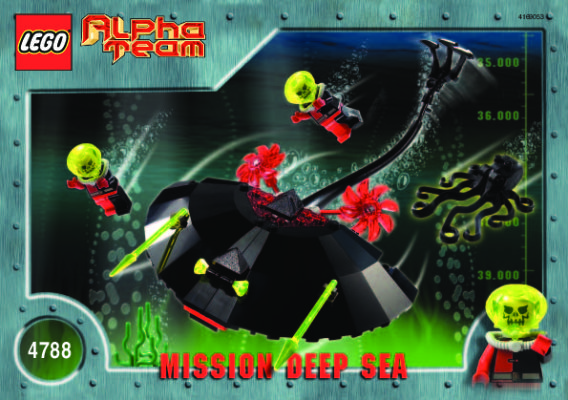 Notice / Instructions de Montage - LEGO - 4788 - Ogel Mutant Ray: Page 1