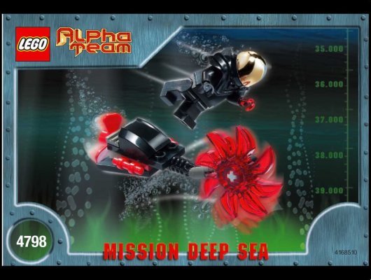 Notice / Instructions de Montage - LEGO - 4798 - Evil Ogel Attack: Page 1