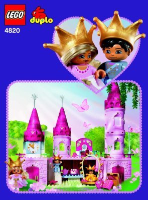 Notice / Instructions de Montage - LEGO - 4820 - Princess' Palace: Page 1