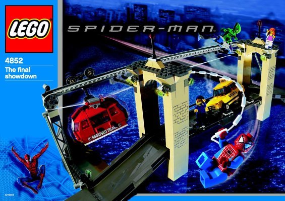 Notice / Instructions de Montage - LEGO - 4852 - Spider-Man™ vs. Green Goblin™ - the fina: Page 1