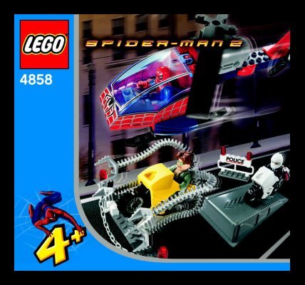 Notice / Instructions de Montage - LEGO - 4858 - Doc Ock's Crime Spree: Page 1