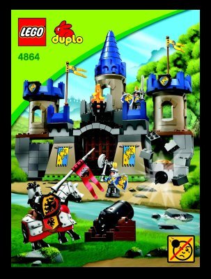 Notice / Instructions de Montage - LEGO - 4864 - Castle: Page 1