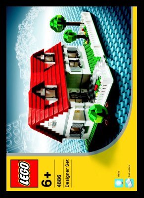 Notice / Instructions de Montage - LEGO - 4886 - Buildings: Page 1