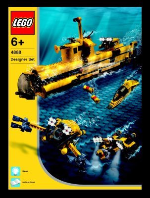 Notice / Instructions de Montage - LEGO - 4888 - Ocean Odyssey: Page 1