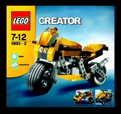 Notice / Instructions de Montage - LEGO - 4893 - Revvin' Riders: Page 1