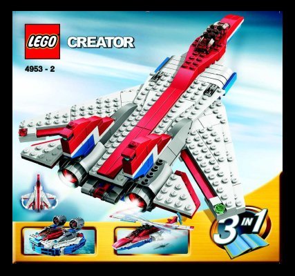 Notice / Instructions de Montage - LEGO - 4953 - Fast flyers: Page 1