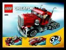 Notice / Instructions de Montage - LEGO - 4955 - Big Rig: Page 1