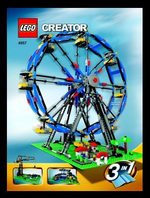 Notice / Instructions de Montage - LEGO - 4957 - Ferris Wheel: Page 1