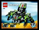 Notice / Instructions de Montage - LEGO - 4958 - Monster Dino: Page 1