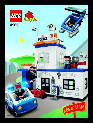 Notice / Instructions de Montage - LEGO - 4965 - Police Action: Page 1