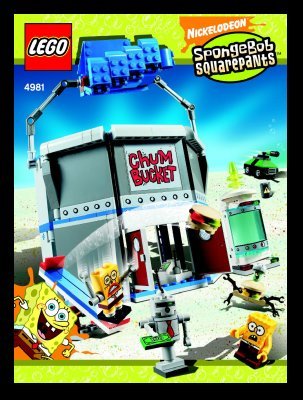 Notice / Instructions de Montage - LEGO - 4981 - The Chum Bucket: Page 1