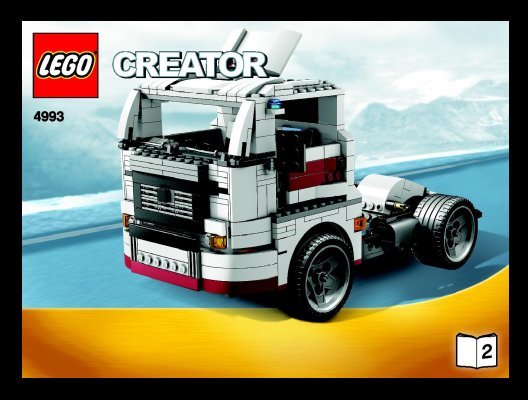 Notice / Instructions de Montage - LEGO - 4993 - Cool Convertible: Page 1