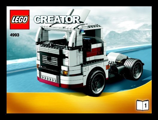 Notice / Instructions de Montage - LEGO - 4993 - Cool Convertible: Page 1