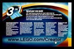 Notice / Instructions de Montage - LEGO - 4994 - Fierce Creatures: Page 74