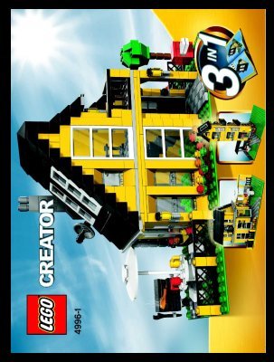 Notice / Instructions de Montage - LEGO - 4996 - Beach House: Page 1