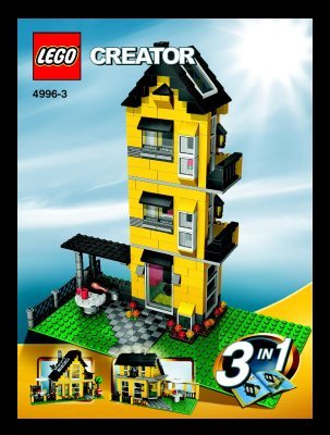 Notice / Instructions de Montage - LEGO - 4996 - Beach House: Page 1