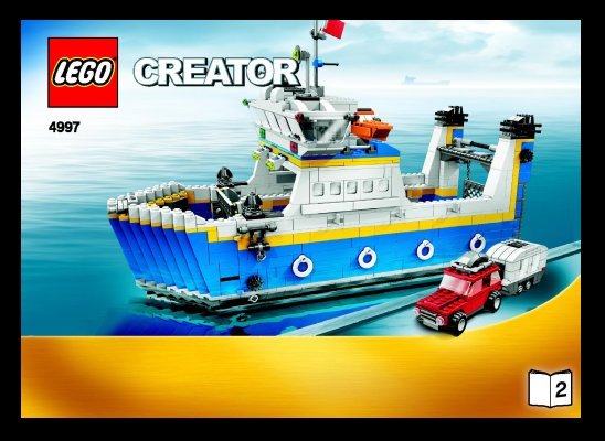 Notice / Instructions de Montage - LEGO - 4997 - Transport Ferry: Page 1