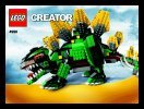 Notice / Instructions de Montage - LEGO - 4998 - Stegosaurus: Page 1