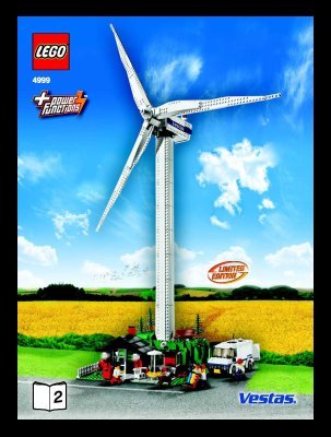 Notice / Instructions de Montage - LEGO - 4999 - Vestas Product: Page 1