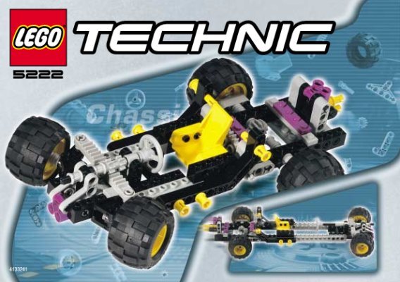 Notice / Instructions de Montage - LEGO - 5222 - Chassis Pack: Page 1