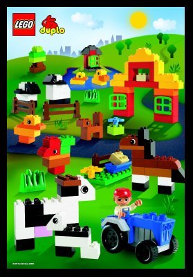 Notice / Instructions de Montage - LEGO - 5419 - LEGO® DUPLO® Build a Farm: Page 1