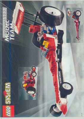 Notice / Instructions de Montage - LEGO - 5533 - Team Dragster: Page 1