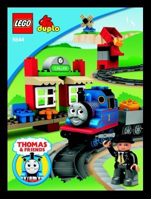 Notice / Instructions de Montage - LEGO - 5544 - Thomas Starter Set: Page 1