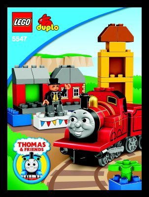 Notice / Instructions de Montage - LEGO - 5547 - James Celebrates Sodor Day: Page 1