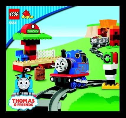 Notice / Instructions de Montage - LEGO - 5554 - Thomas Load-and-Carry Train Set: Page 1