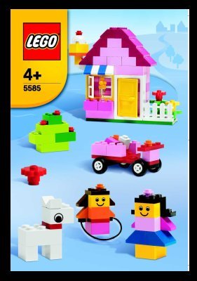 Notice / Instructions de Montage - LEGO - 5585 - LEGO® Pink Brick Box: Page 1