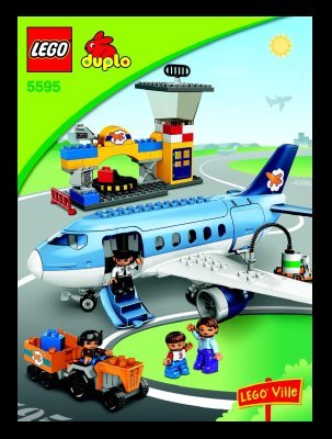 Notice / Instructions de Montage - LEGO - 5595 - Airport: Page 1