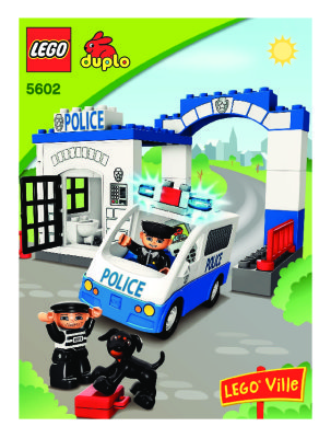 Notice / Instructions de Montage - LEGO - 5602 - Police Station: Page 1