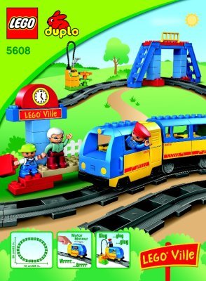 Notice / Instructions de Montage - LEGO - 5608 - Train Starter Set: Page 1