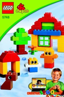 Notice / Instructions de Montage - LEGO - 5748 - LEGO® DUPLO® Creative Building Kit: Page 1