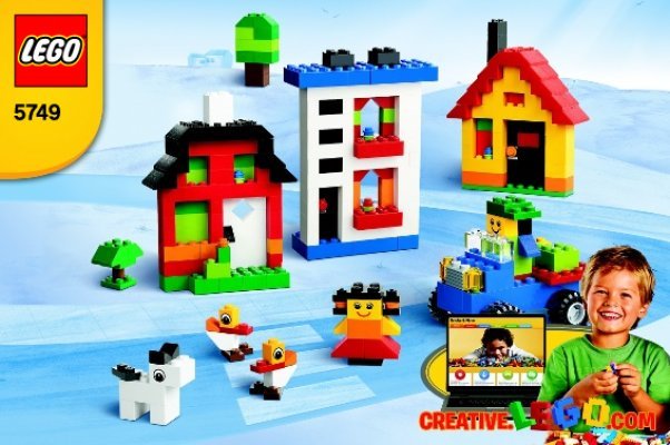 Notice / Instructions de Montage - LEGO - 5749 - LEGO® Creative Building Kit: Page 1