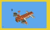 Notice / Instructions de Montage - LEGO - 5762 - Mini Plane: Page 8