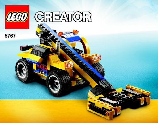 Notice / Instructions de Montage - LEGO - Creator - 5767 - Le cabriolet: Page 1