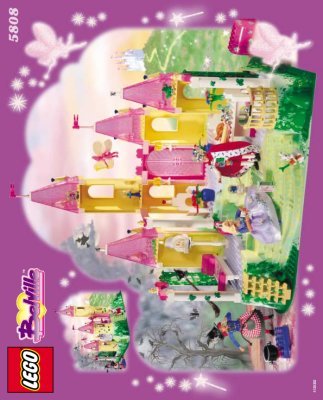 Notice / Instructions de Montage - LEGO - 5808 - The Fairytale Palace: Page 1