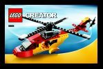 Notice / Instructions de Montage - LEGO - 5866 - Rotor Rescue: Page 1