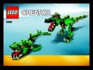 Notice / Instructions de Montage - LEGO - 5868 - Ferocious Creatures: Page 1