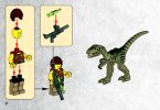 Notice / Instructions de Montage - LEGO - 5882 - Coelophysis Ambush: Page 2