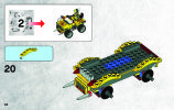 Notice / Instructions de Montage - LEGO - 5884 - Raptor Chase: Page 34