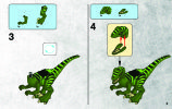 Notice / Instructions de Montage - LEGO - 5884 - Raptor Chase: Page 5