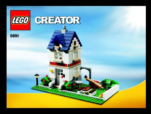 Notice / Instructions de Montage - LEGO - 5891 - Apple Tree House: Page 1