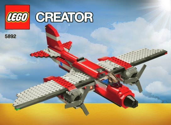 Notice / Instructions de Montage - LEGO - 5892 - Sonic Boom: Page 1