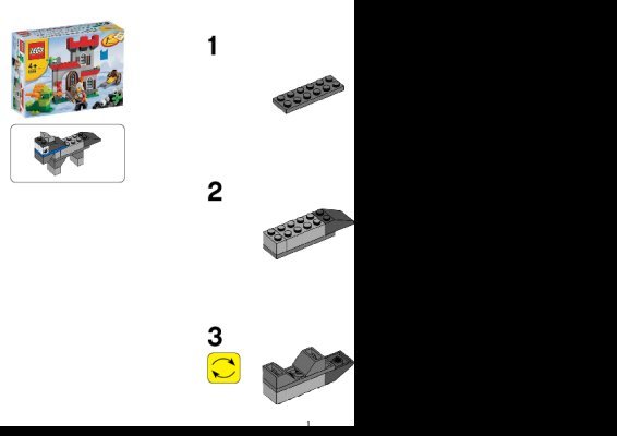 Notice / Instructions de Montage - LEGO - 5929 - LEGO® Castle Building Set: Page 1