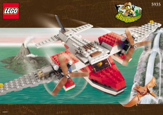 Notice / Instructions de Montage - LEGO - 5935 - Island Hopper: Page 1