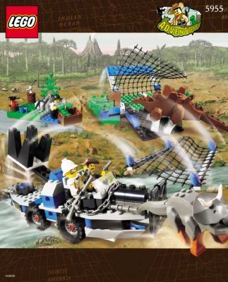 Notice / Instructions de Montage - LEGO - 5955 - All Terrain Trapper: Page 1