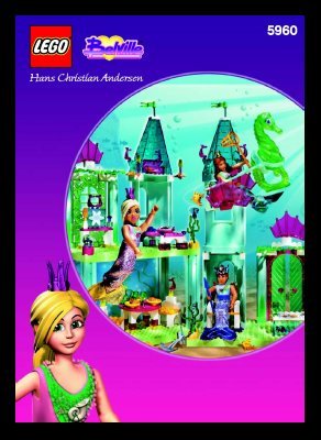 Notice / Instructions de Montage - LEGO - 5960 - The Mermaid Castle: Page 1